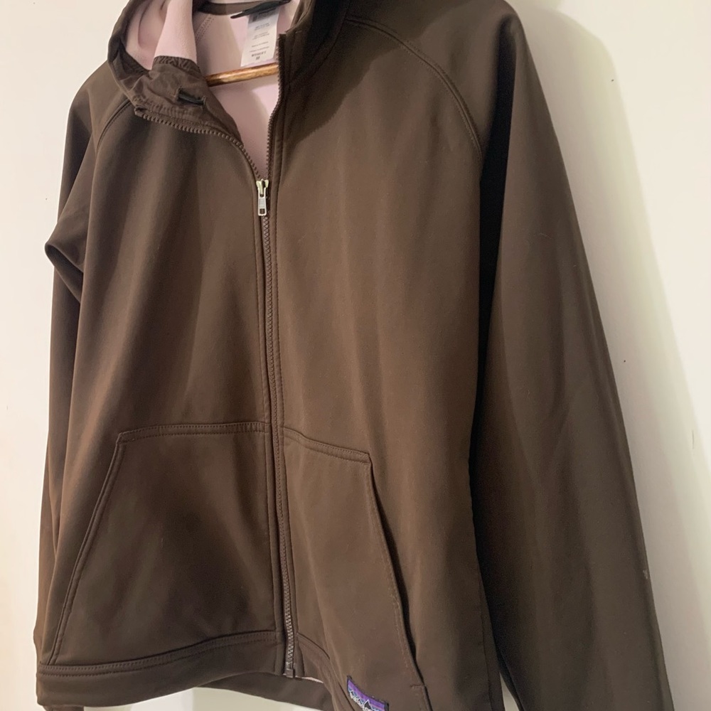 Patagonia - Womens Full Zip Hoody - Brown - Medium - Used